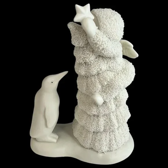 Dept 56 Snowbabies You Better Watch Out Figurine With Penguin Friendship Club - Picture 3 of 7